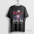Officials The Texas Rangers Abbey Road Thank You For The Memories Signatures Premium T Shirts