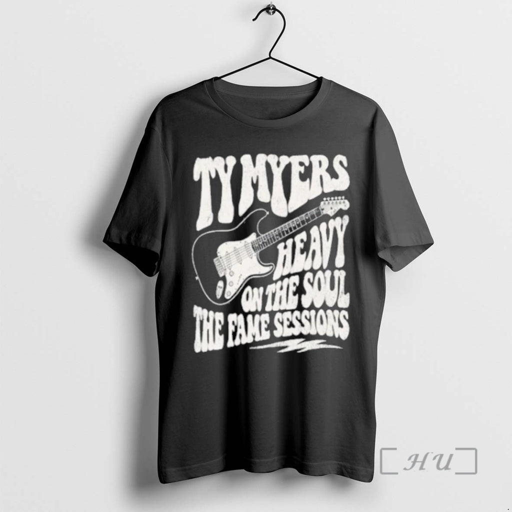Officials Ty Myers Heavy On The Soul The Fame Sessions Tour 2026 Premium T Shirts
