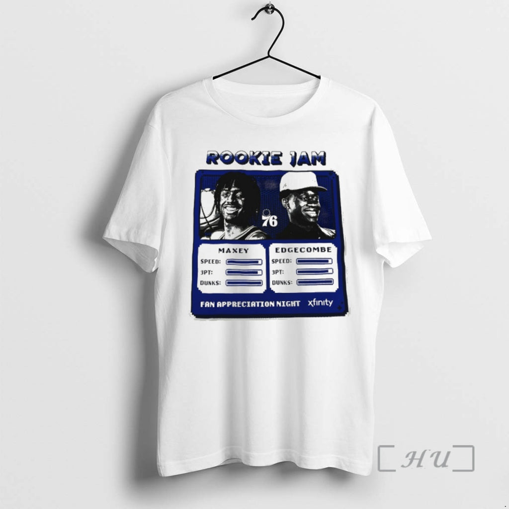 Officials Tyrese Maxey And Nolan Smith Philadelphia 76ers Fan Appreciation Night Premium T Shirts Sweater