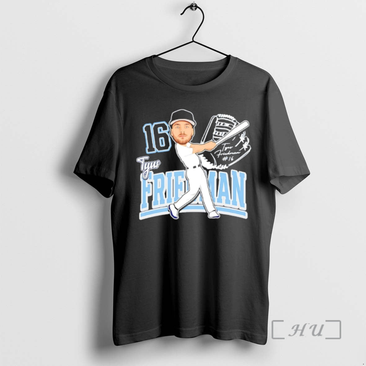 Officials Tyus Friedman Baseball Player Caricature 2026