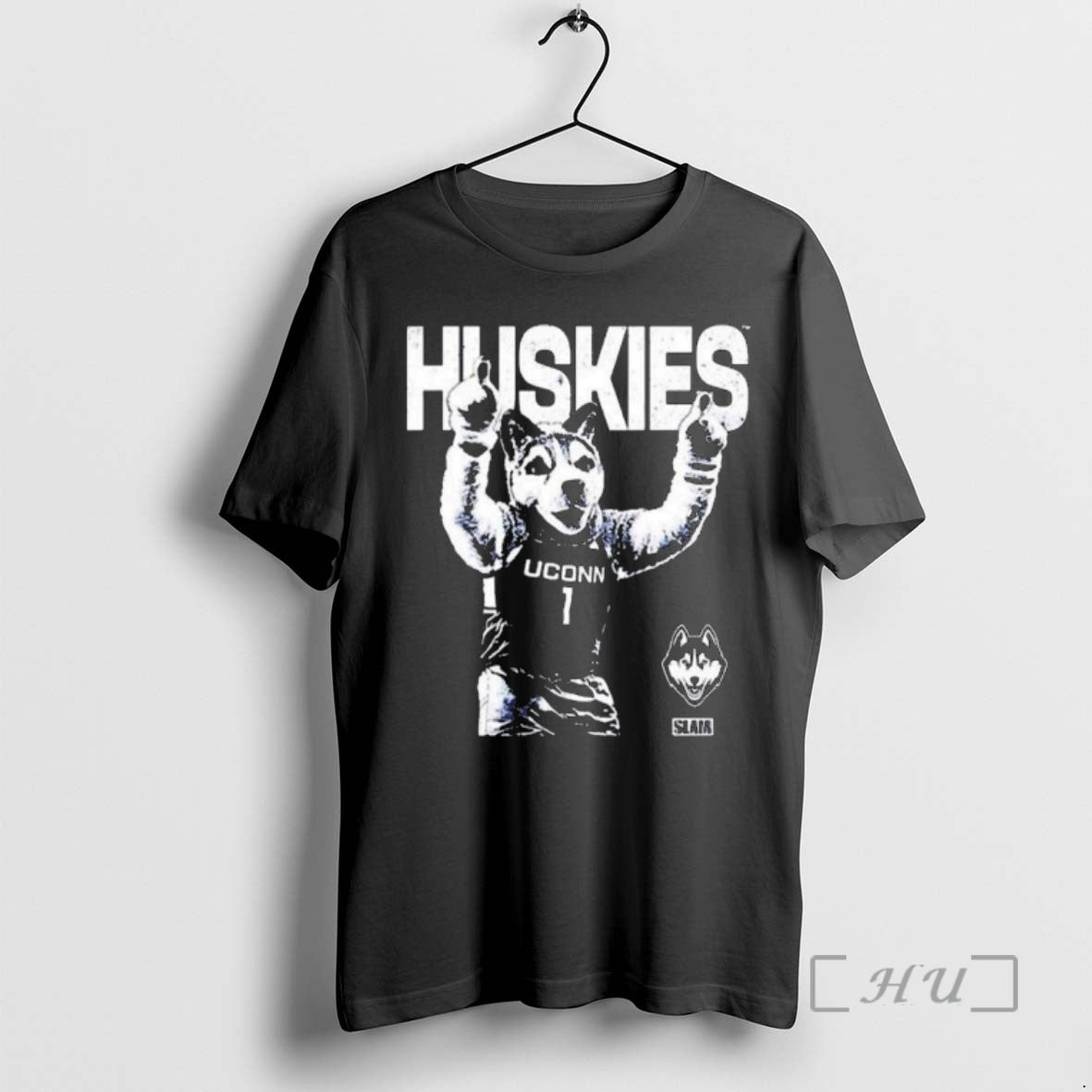 Officials Uconn Huskies Mascot Mode Slam Graphic