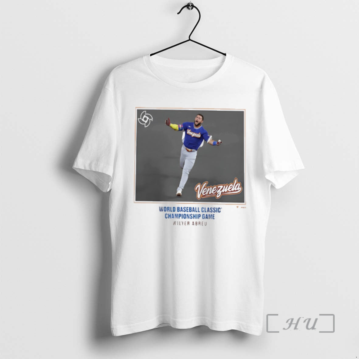 Officials Venezuela Baseball Wilyer Abreu 2026 World Baseball Classic Home Run Premium T Shirts Sweater