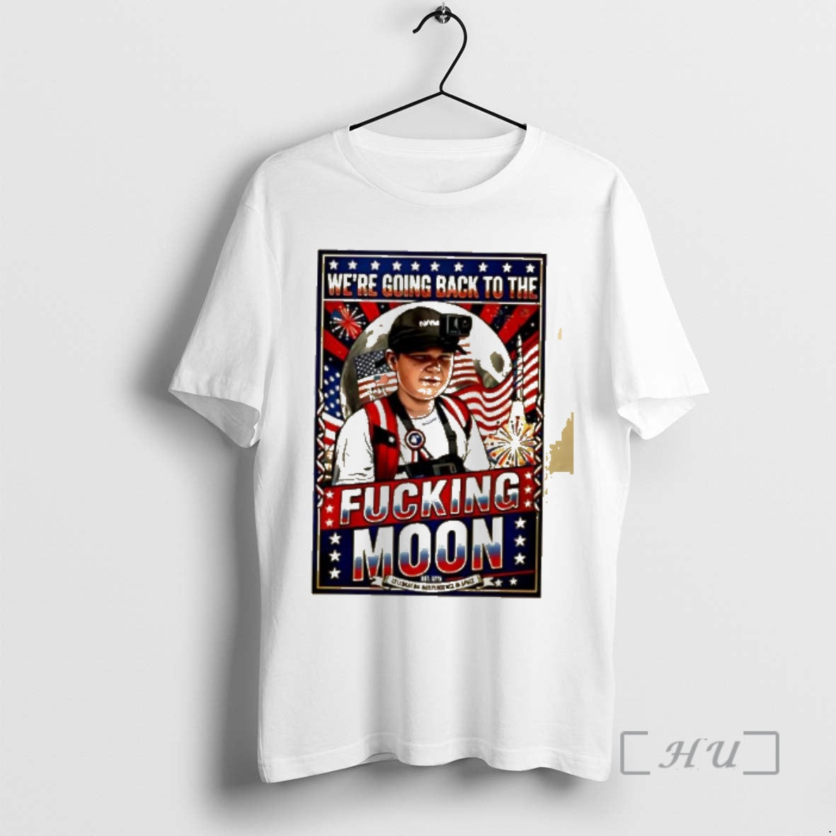 Officials Were Going Back To The Fucking Moon 4th Of July Premium T Shirts Sweater