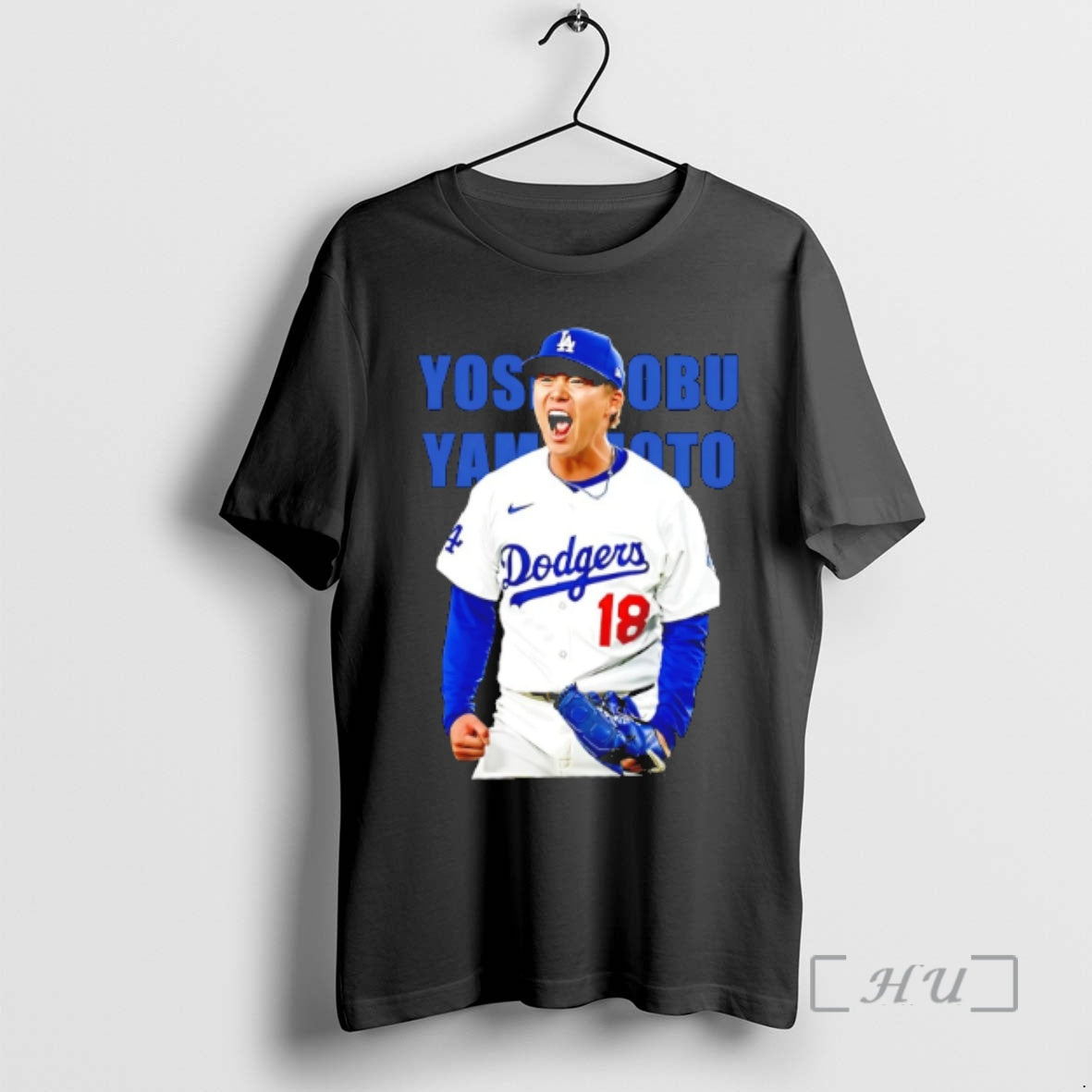 Officials Yoshinobu Yamamoto La Dodgers Scream Graphic