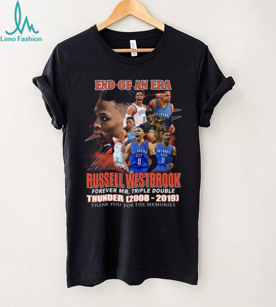 Oklahoma City Thunder Russell Westbrook Basketball Player Shirt