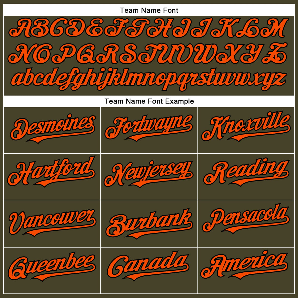 Custom Olive Orange-Black Authentic Salute To Service Baseball Jersey