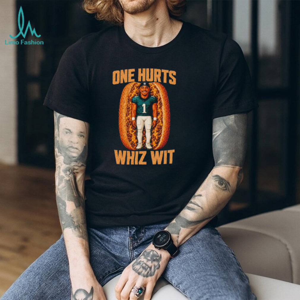 One Hurts Whiz Wit Jalen Hurts Cheesesteak Philadelphia Eagles shirt