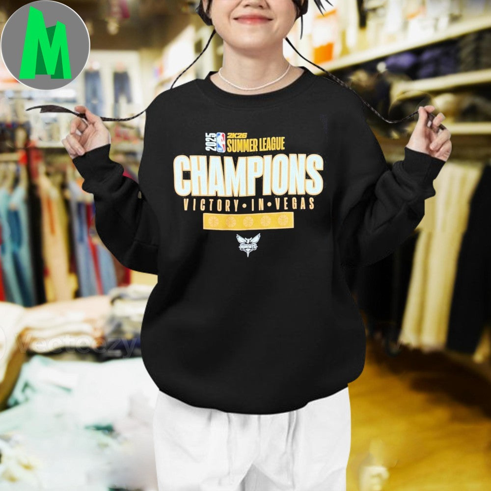 Original 2025 2k26 Summer League Champions Victory In Vegas Shirt