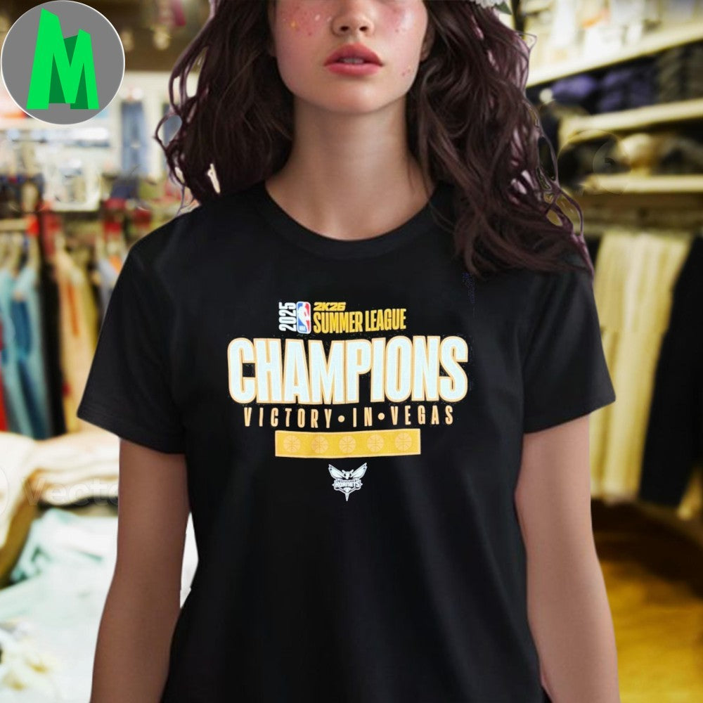 Original 2025 2k26 Summer League Champions Victory In Vegas Shirt