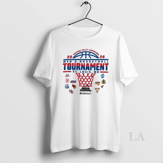 Original 2026 Missouri Valley Conference Mens Basketball Tournament St Louis Mo
