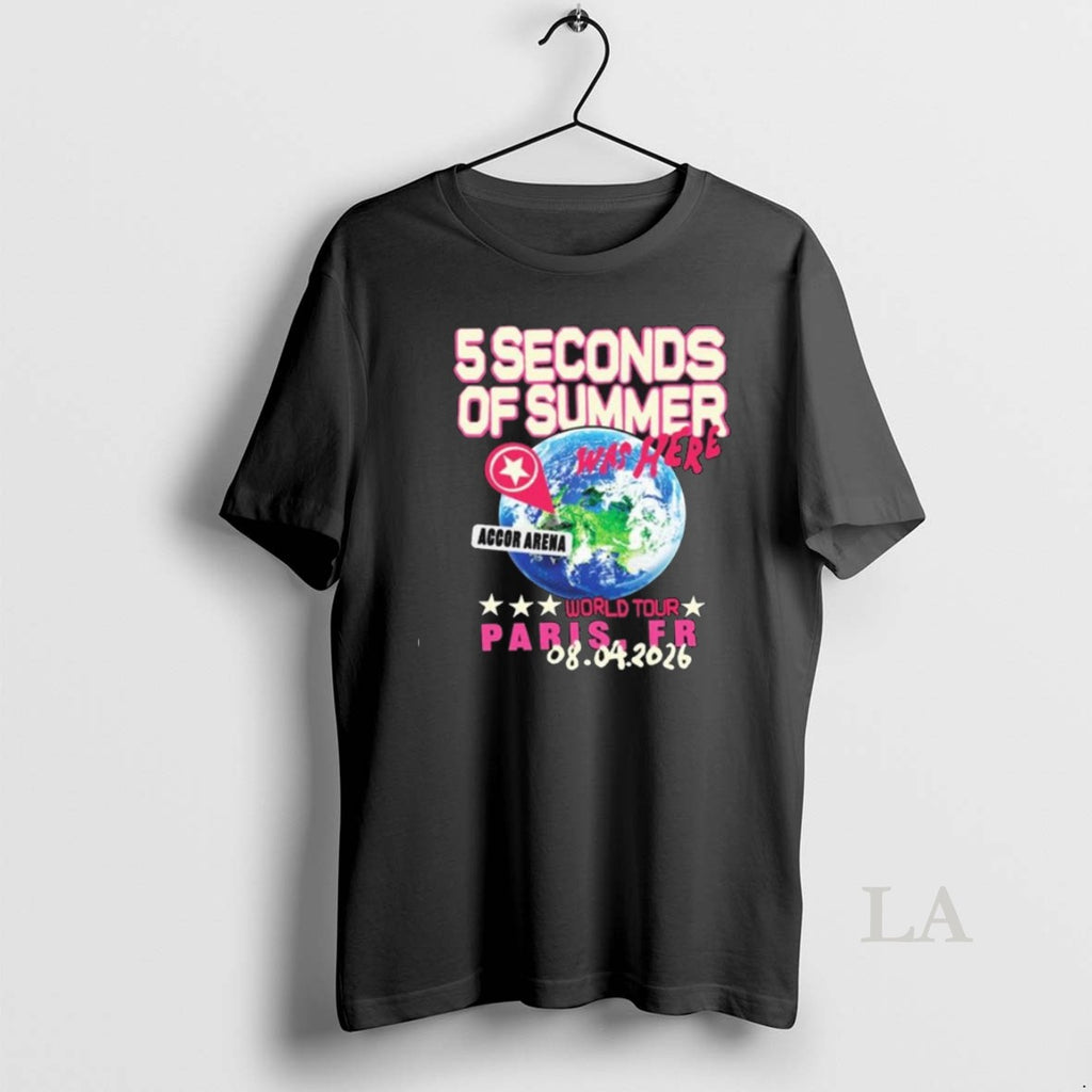 Original 5 Seconds Of Summer April 8 2026 Paris Fr