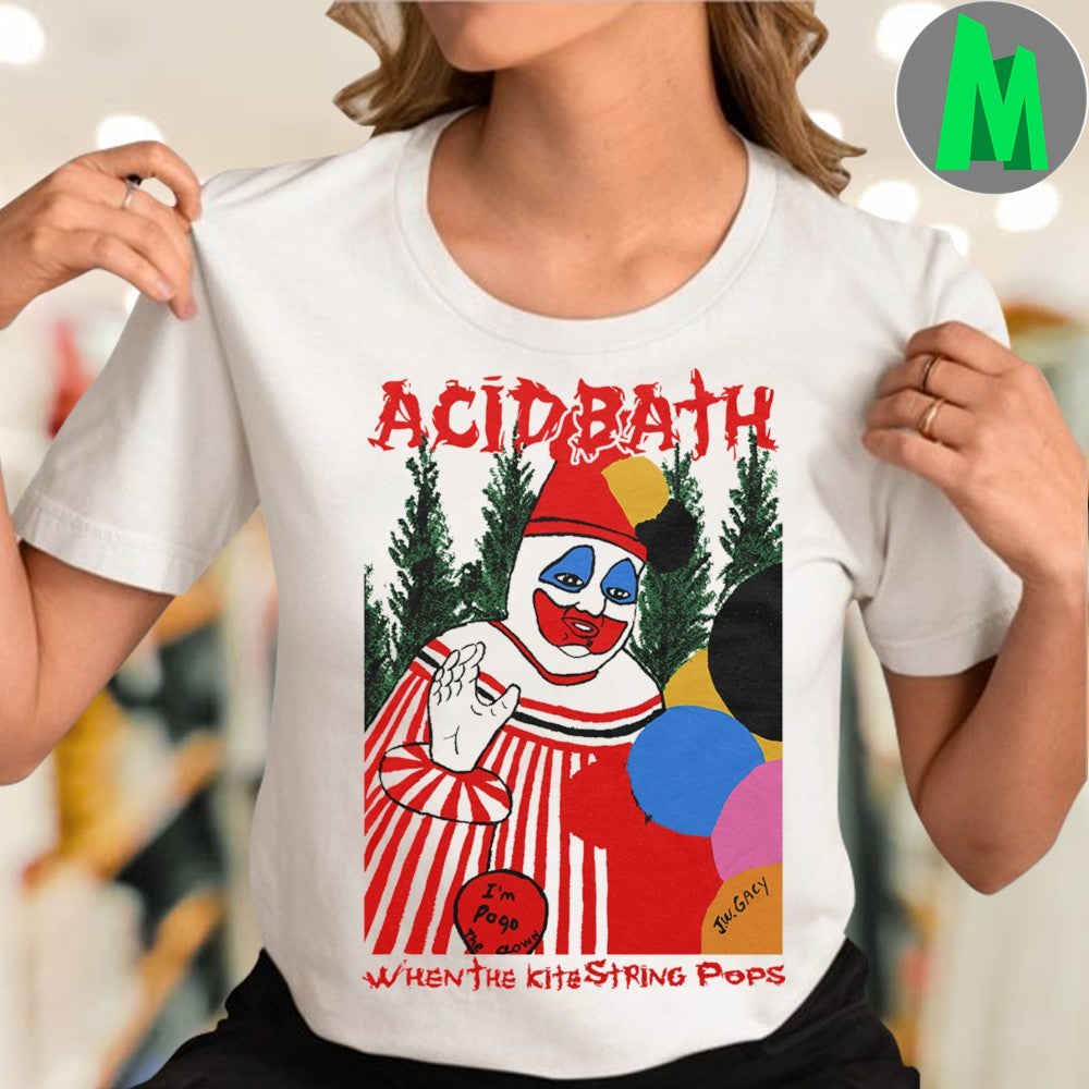 Original Acid Bath When The Kite String Pops Album Art T-Shirt