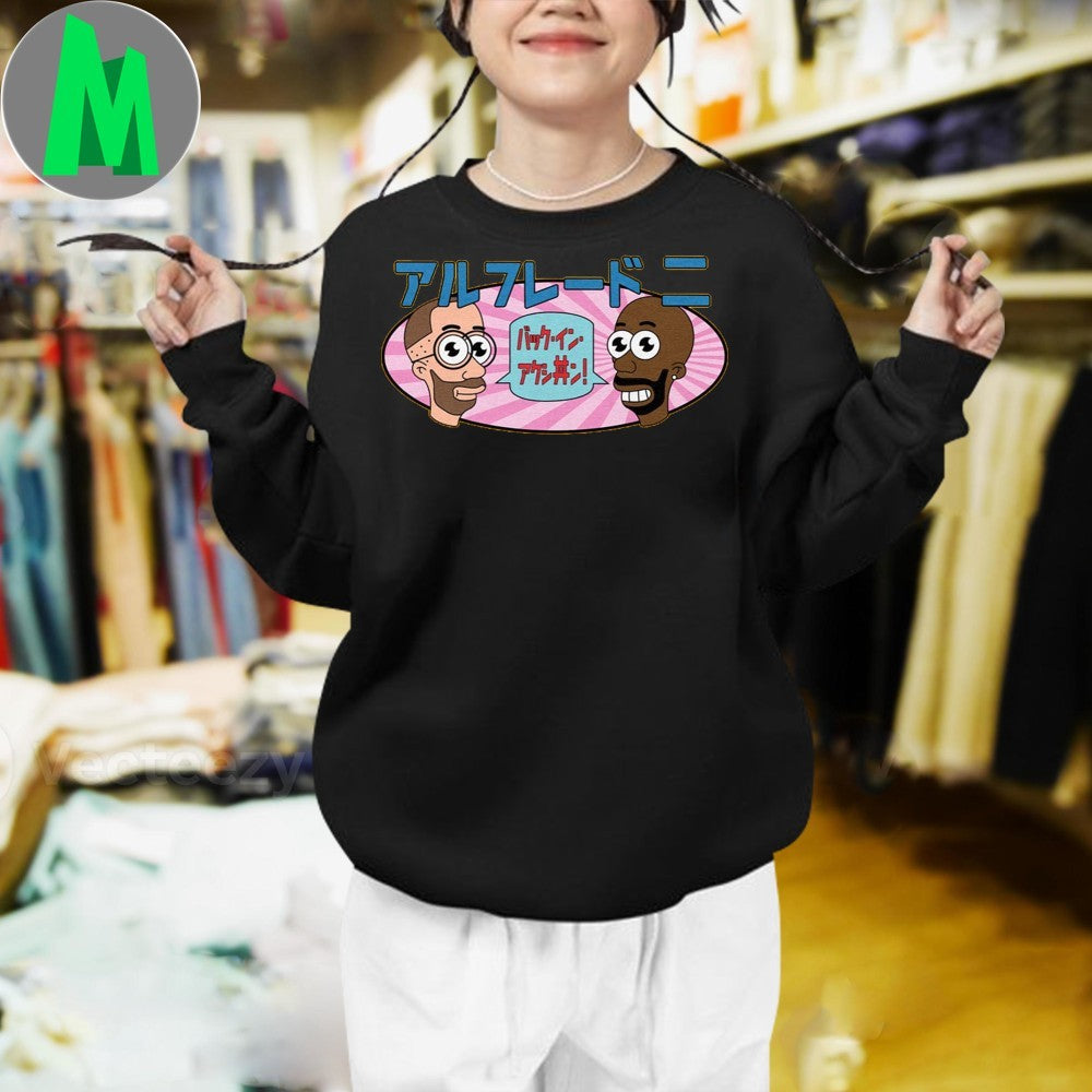 Original Alfredo & Hacking’ Japanese Caricature Shirt