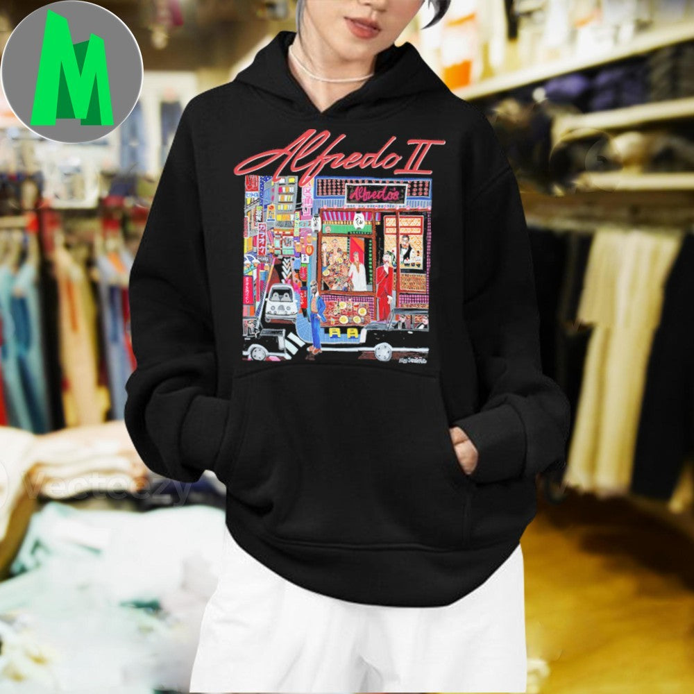 Original Alfredo II Album Art Street Scene T-Shirt