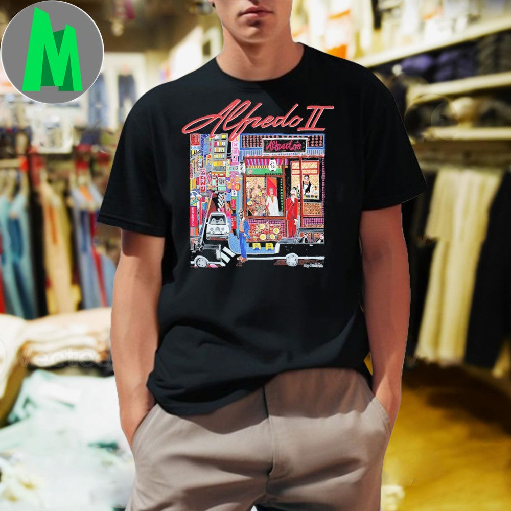 Original Alfredo II Album Art Street Scene T-Shirt