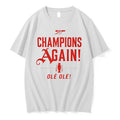 Original Arsenal Fc Celebration Champions Again Ole Ole Premier League 2026 Tshirts