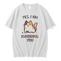 Original Calico Cat Yes I Am Ignoring You Tshirts Jpg