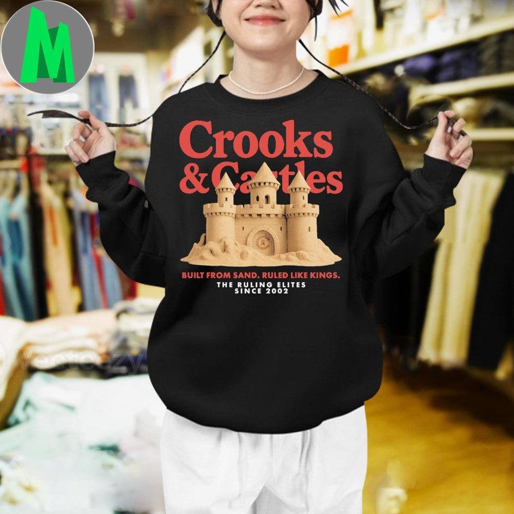 Original Crooks & Castles Sandcastle Graphic T-Shirt