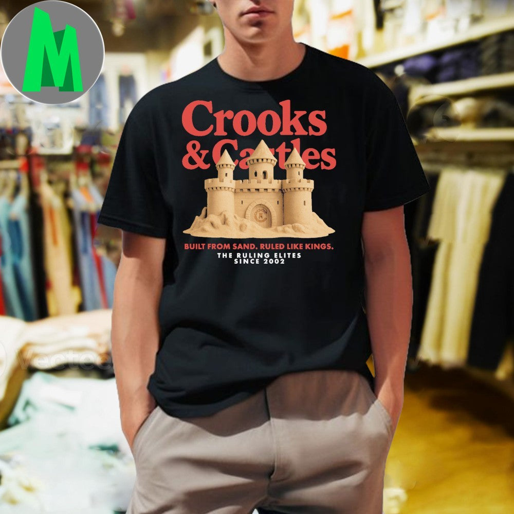 Original Crooks & Castles Sandcastle Graphic T-Shirt