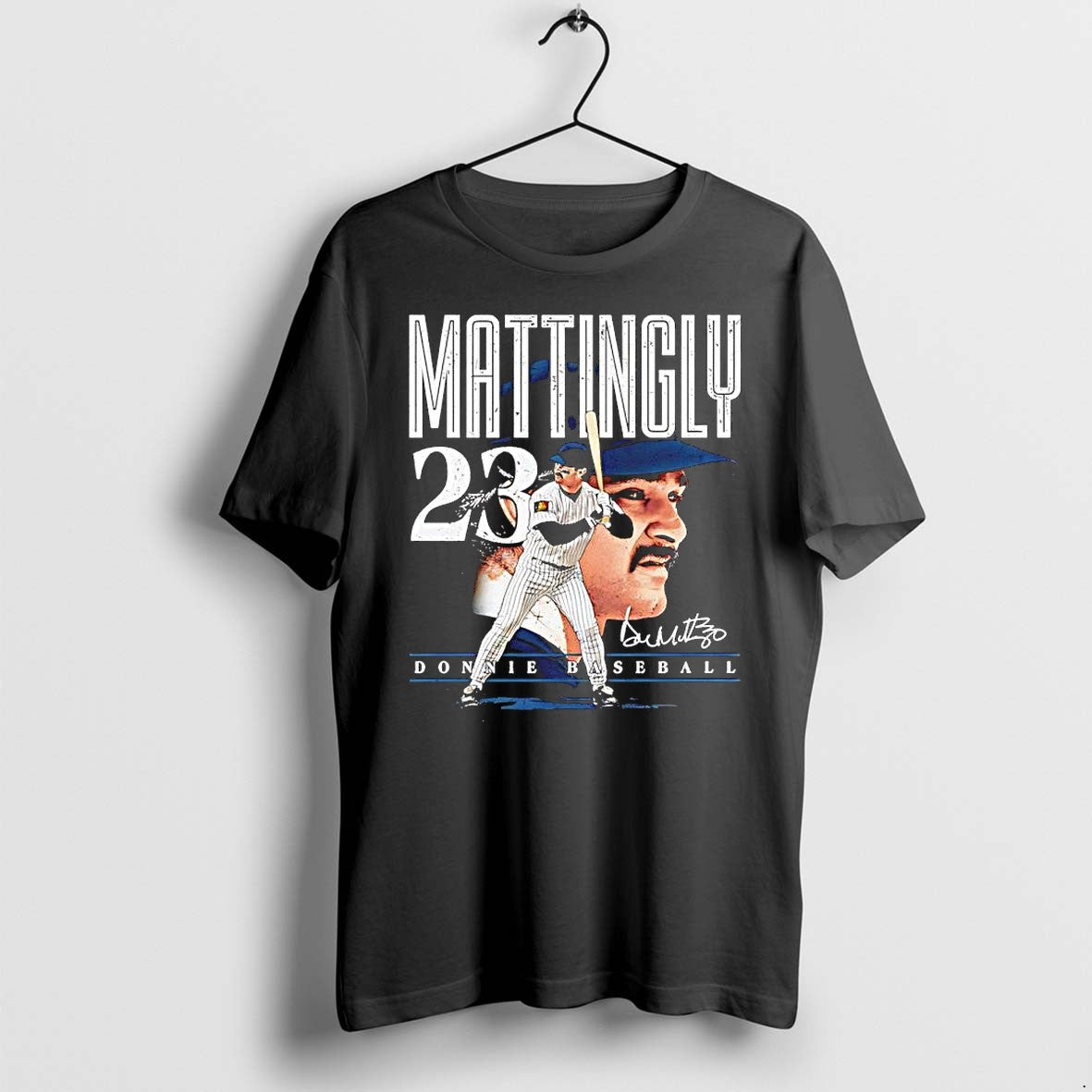 Original Don Mattingly New York Yankees Mlb 23 Donnie Baseball Signature Tshirts