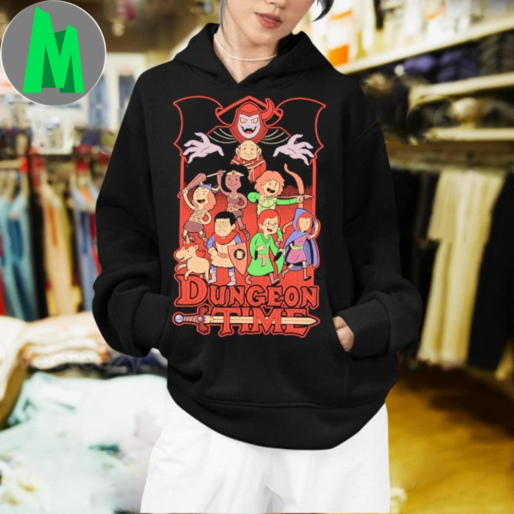 Original Dungeon Time Animation RPG Shirt