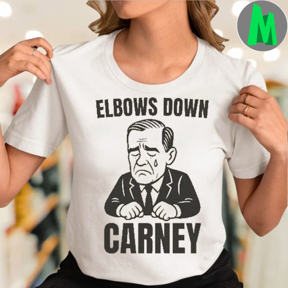 Original Elbows Down Carney Crying Man Meme T-Shirt