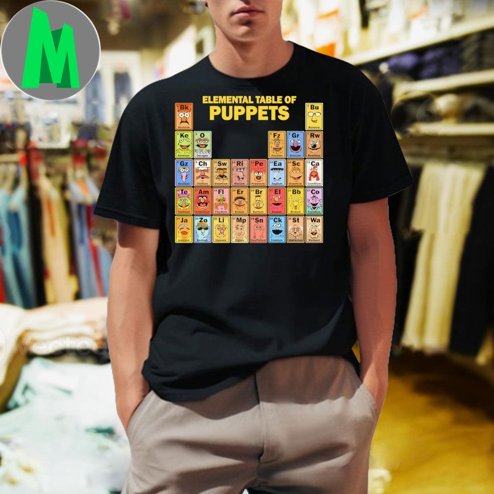 Original Elemental Table of Puppets Shirt