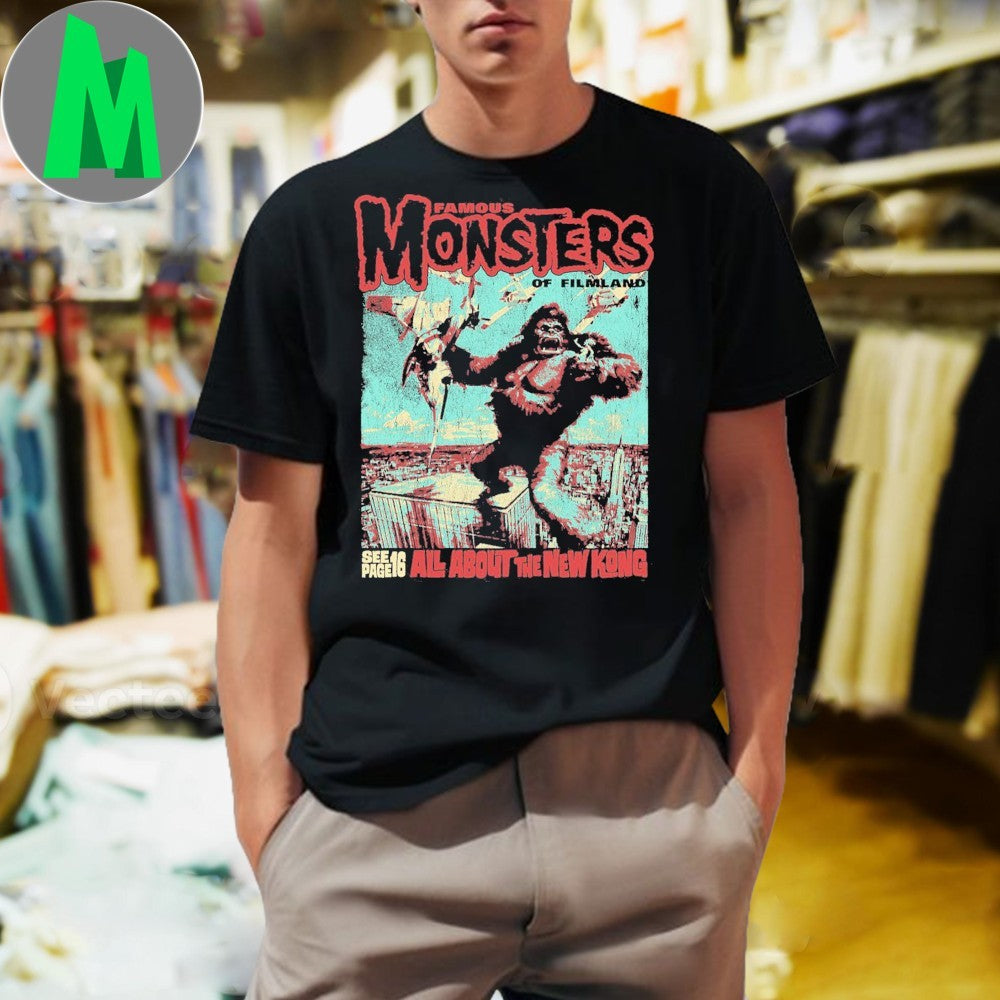 Original Famous Monsters of Filmland All About The New Kong SDCC Exclusive T-Shirt