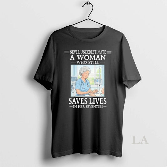 Original Grandma Never Underestimate A Woman Who Still Saves Lives In Her Seventies