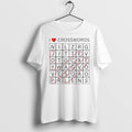 Original I Love Crosswords Joy Peace Love Tshirts Jpg