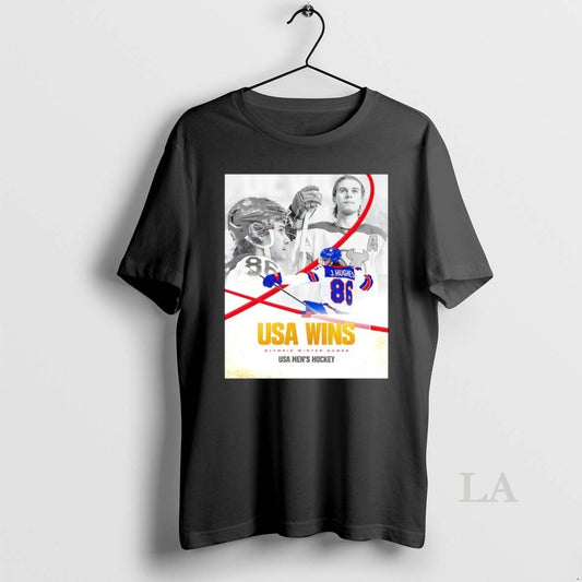 Original Jack Hughes Usa Mens Hockey Win 2026 Olympic Winter Games