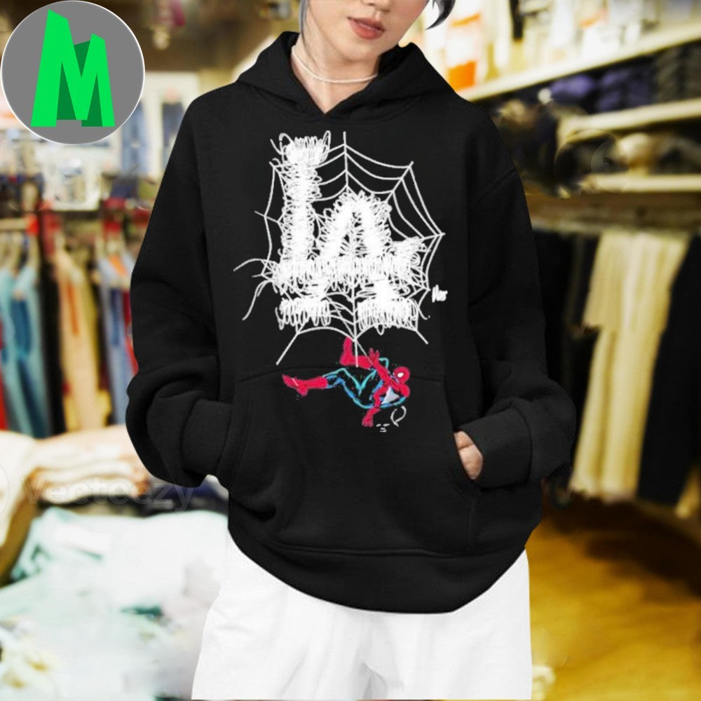 Original LA Spiderweb Spider-Man Crossover T-Shirt