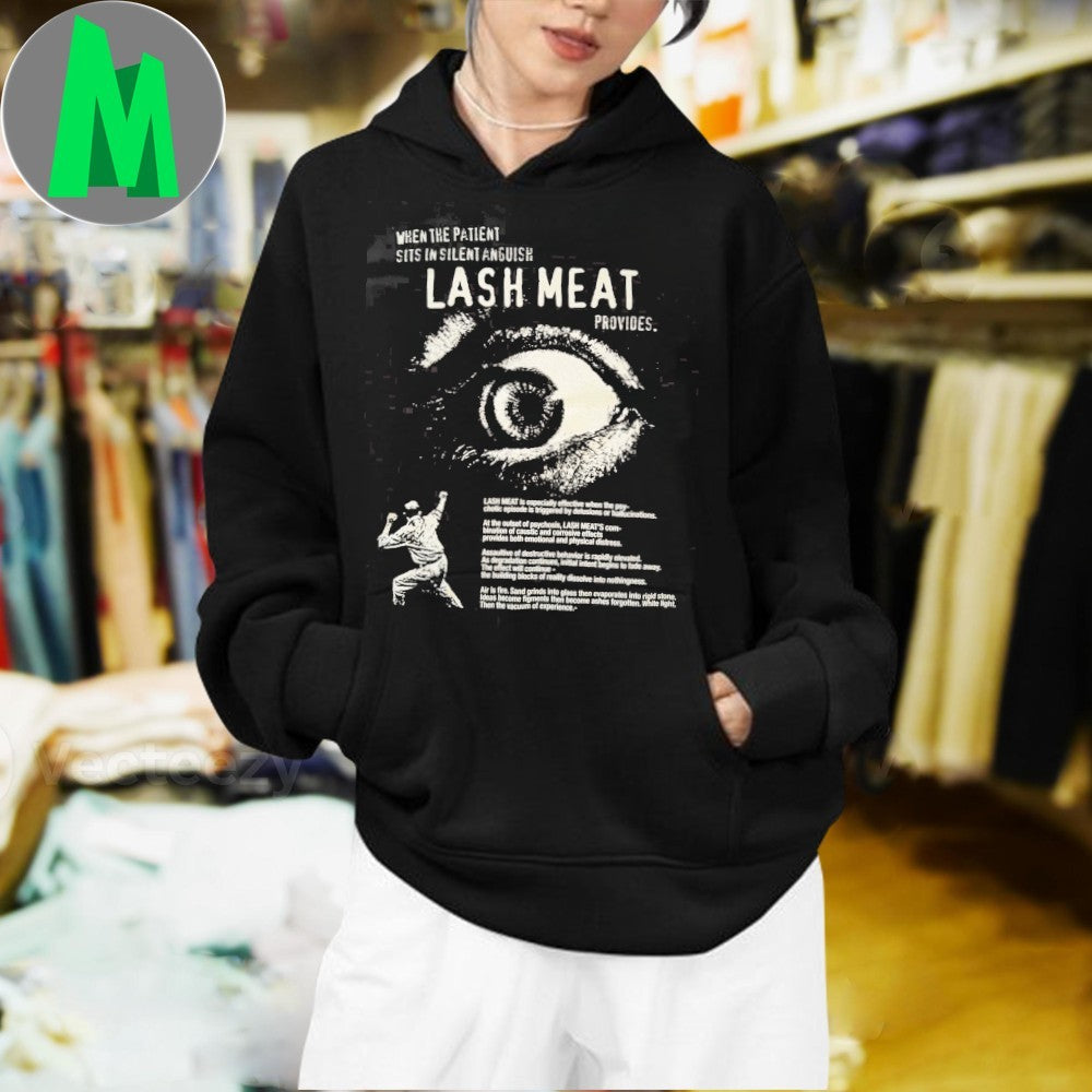 Original Lash Meat Provides Psychological Horror Eye Graphic T-Shirt