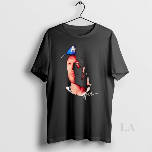 Original Los Angeles Dodgers Clayton Kershaw Portrait Blue Baseball Cap