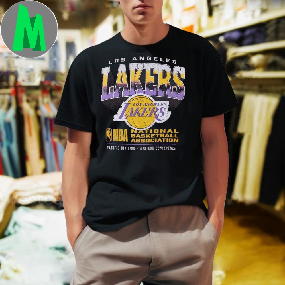 Original Los Angeles Lakers NBA Retro Logo T-Shirt