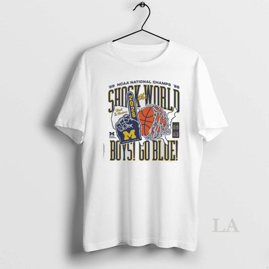 Original Michigan Wolverines Two Time Ncaa Mens Basketball National Champions Shock The World