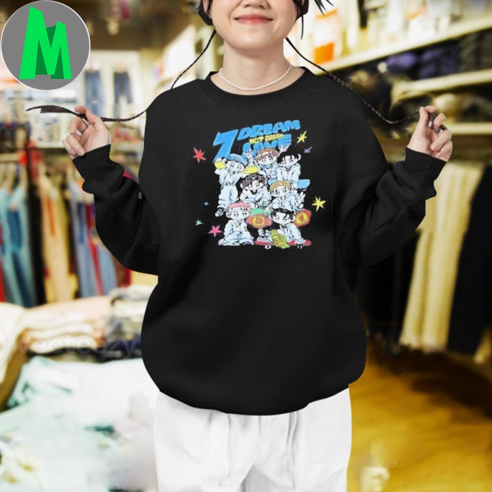 Original NCT DREAM Time Riders K-Pop Cartoon Shirt