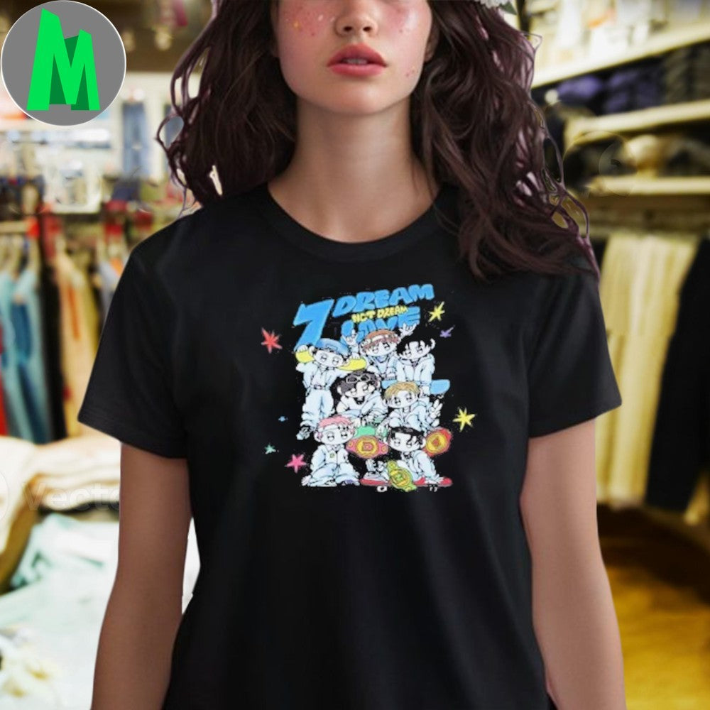 Original NCT DREAM Time Riders K-Pop Cartoon Shirt