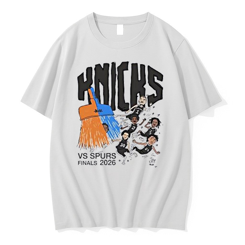 Original New York Knicks Vs San Antonio Spurs 2026 Nba Finals Sweep Victory Tshirts
