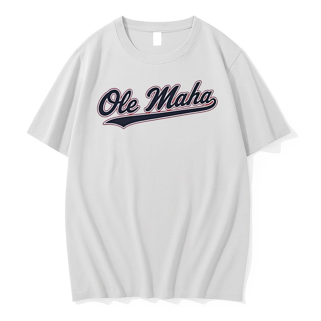 Original Ole Miss Rebels Apparel Ole Maha White Tshirts Jpg