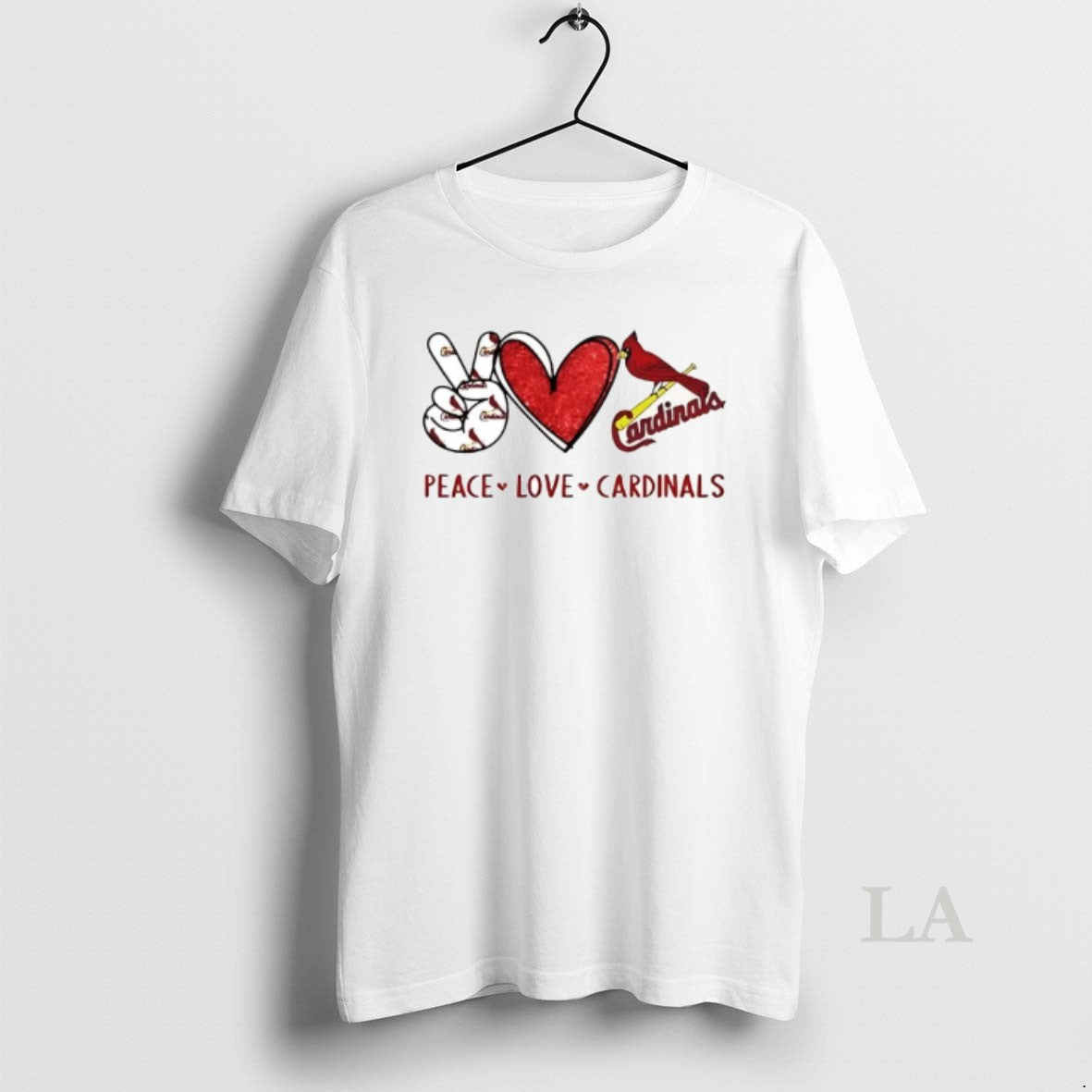 Original Peace Love Cardinals St