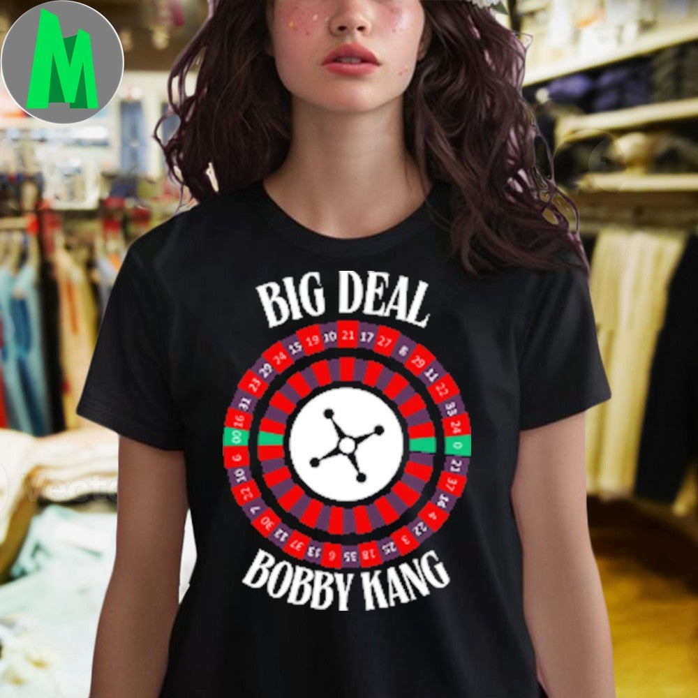 Original ROULETTE Big Deal Bobby Kang Shirt