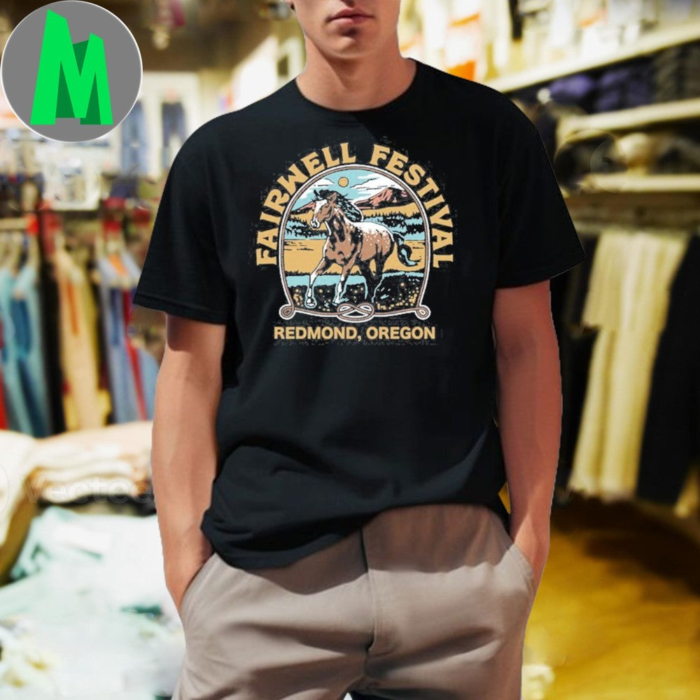 Original Redmond, Oregon Music 2025 FairWell Festival Shirt