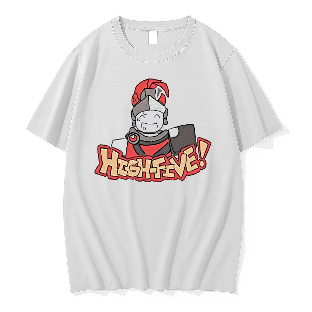 Original Roblox Warrior Gladiator High Five Gamer Tshirts Jpg