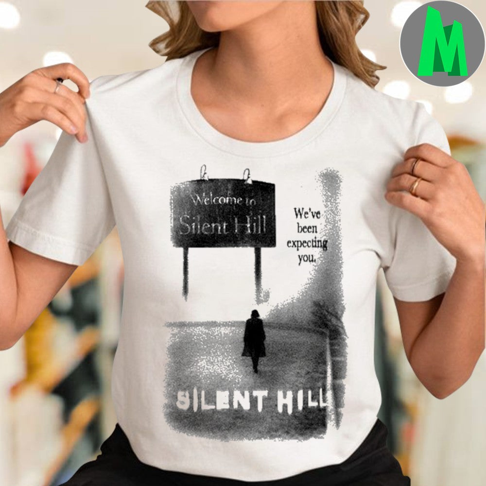 Original Silent Hill Welcome to Silent Hill Horror Game T-Shirt