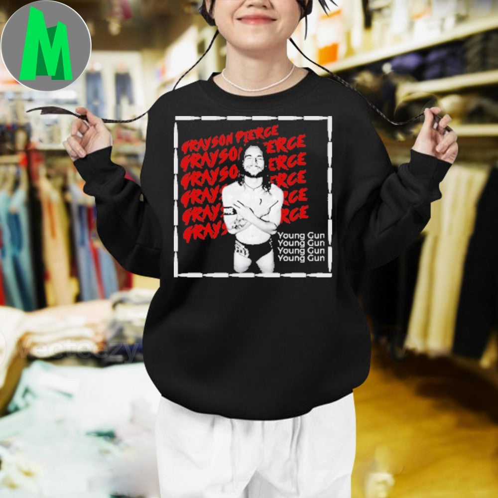 Original Smile and Pose Rayson Pierce Young Gun Shirt