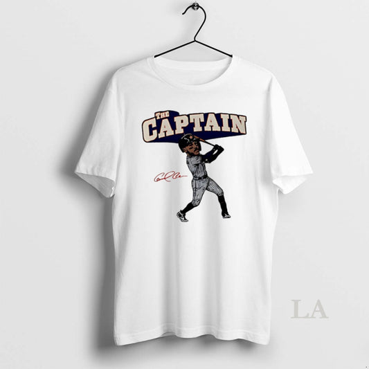 Original The Captain Carlos Correa Houston Astros Baseball Signature Caricature