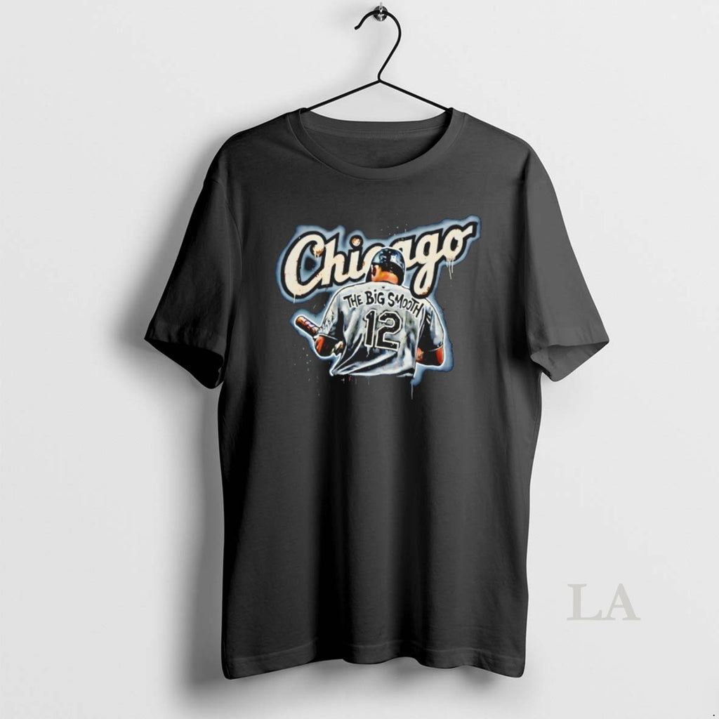 Original The Big Smooth 12 Chicago White Sox Baseball Player