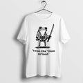 Original Twas The Tism Mlord Frog Samurai Wearing Kimono Holding Katana White Tshirts