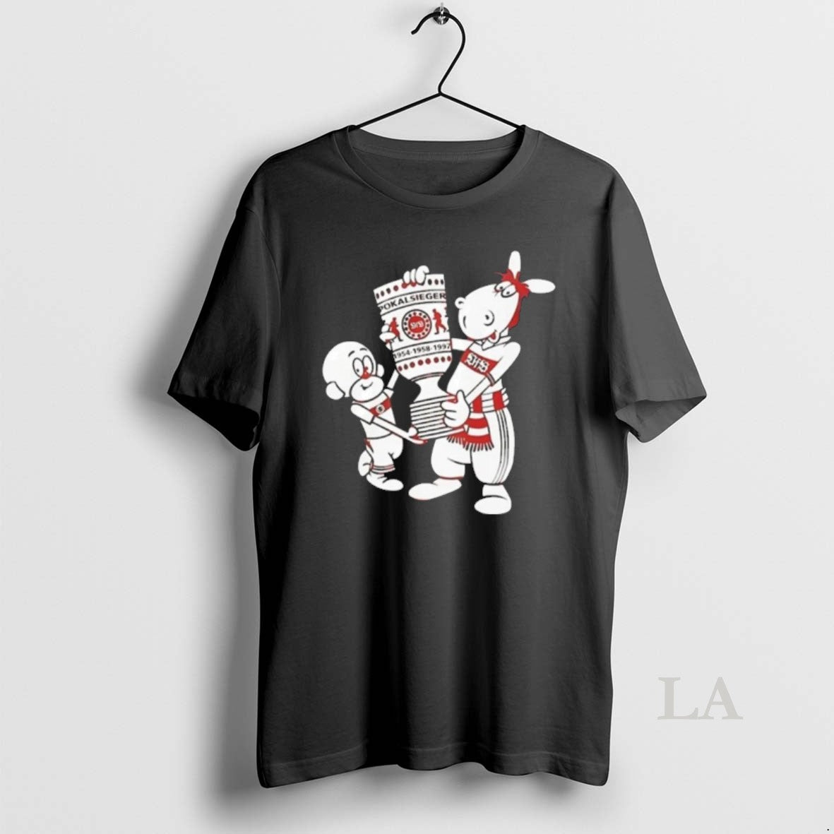 Original Vfb Pokal Final Affle Und Pferdle Cartoon